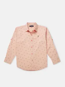Gini and Jony Boys Standard Opaque Printed Casual Shirt