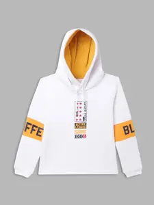 Blue Giraffe Boys Hooded Long Sleeves Sweatshirt