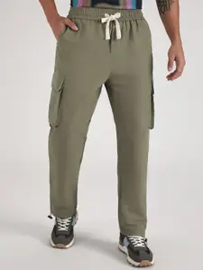 Banana Club Men Regular Fit Relaxed Cargos Trousers