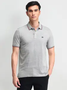 Arrow Sport Men Brand Logo Polo Collar T-shirt