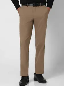 V Dot Men Slim Fit Mid-Rise Trouser