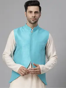Utsav Fashion Men Mandarin Collar Nehru Jacket
