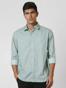 Van Heusen Sport Men Slim Fit Opaque Printed Casual Shirt