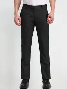 Arrow Men Tapered Fit Mid-Rise Formal Trousers