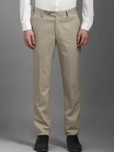 Louis Philippe Men Mid-Rise Slim Fit Formal Trousers