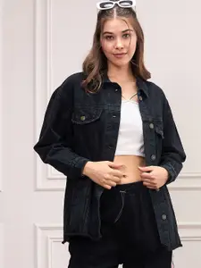 SASSAFRAS Women Opaque Casual Shirt - Oversized