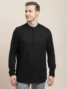 Turtle Men Relaxed Slim Fit Opaque Casual Shirt