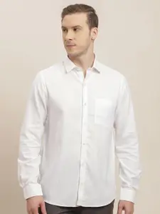 Turtle Men Classic Slim Fit Opaque Formal Shirt