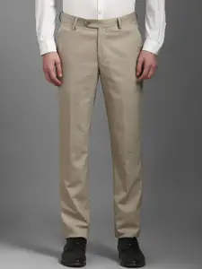 Louis Philippe Men Mid-Rise Slim Fit Formal Trousers