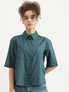 United Colors of Benetton Women Opaque Printed Casual Shirt