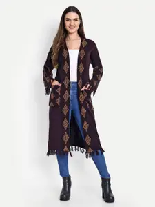 HAUTEMODA Women Longline Shrug