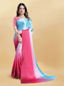 Anouk Ombre Satin Saree