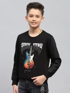 Monte Carlo Boys Typography Print Sweatshirt