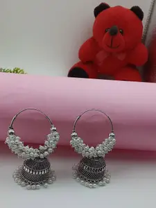 JMBW INTERNATIONAL Contemporary Jhumkas Earrings