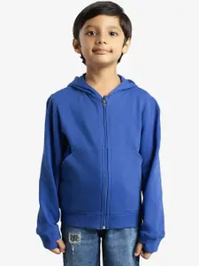 Ed-a-Mamma Boys Typography Outdoor Open Front Jacket