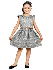 BAESD Print Shirt Dress