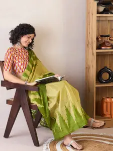 Saree mall Ready to Wear Ethnic Motifs Designer Bagh Sarees