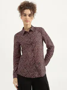United Colors of Benetton Women Floral Opaque Printed Casual Shirt