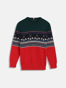 Tommy Hilfiger Boys Printed Pullover