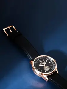 Maserati Men Dial & Leather Straps Analogue Multi Function Watch R8821124001