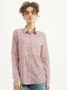 United Colors of Benetton Women Floral Opaque Printed Casual Shirt