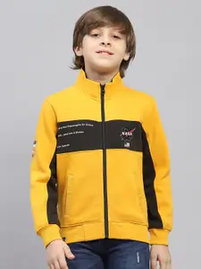 Monte Carlo Boys NASA Print Stand Collar Sweatshirt