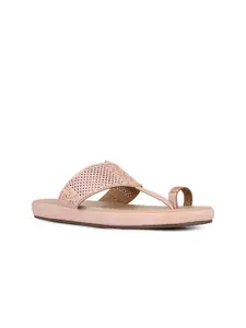 Inc 5 Women Party One Toe Flats with Laser Cuts