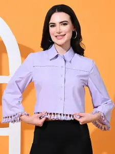 all about you Women Opaque Party Shirt