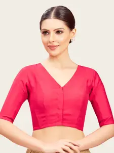Studio Shringaar Smocked Stretchable Readymade Saree Blouse