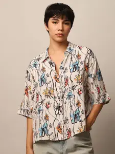 ONLY Women Floral Opaque Printed Casual Shirt