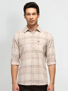 Arrow Sport Men Slim Fit Tartan Checks Opaque Checked Casual Shirt