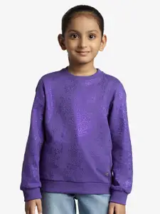 Ed-a-Mamma Girls Printed Sweatshirt