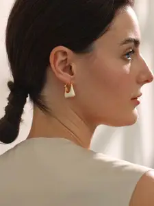 Celestique Contemporary Hoop Earrings