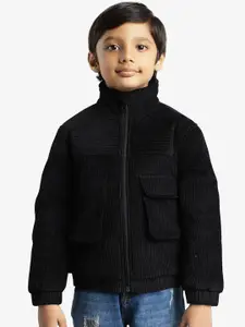 Ed-a-Mamma Boys Corduroy Outdoor Puffer Jacket