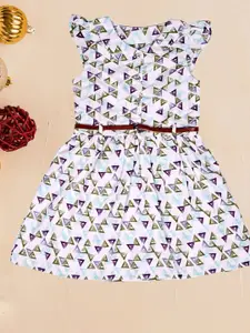 BAESD Print Shirt Dress