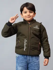 BAESD Boys Camouflage Sporty Jacket with Patchwork