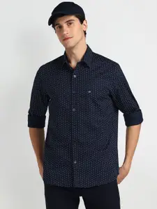 Arrow Sport Men Slim Fit Opaque Printed Casual Shirt