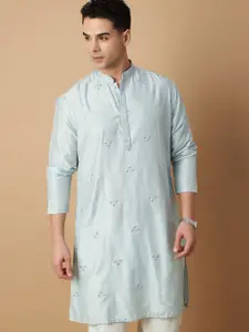 Melange by Lifestyle Men Embroidered Thread Work Kurta