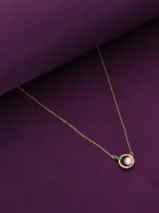 KAI JEWEL Sterling Silver Gold-Plated Necklace