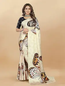 Anouk Ethnic Motifs Printed Saree