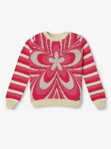 Ed-a-Mamma Girls Floral Pullover