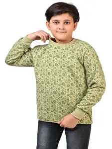 BAESD Boys Floral Printed Pullover Sweatshirt
