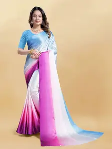 Anouk Ombre Satin Saree