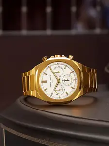 pierre cardin Men Dial & Stainless Steel Straps Analogue Multi Function Watch CF.1001.MG