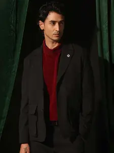 RARE RABBIT Men Open Front Jacket