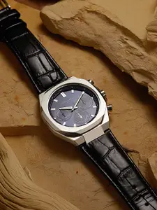 pierre cardin Men Dial & Leather Straps Analogue Multi Function Watch CF.1001.LB.3