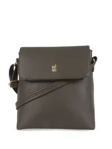 Baggit PU Structured Satchel with Tasselled