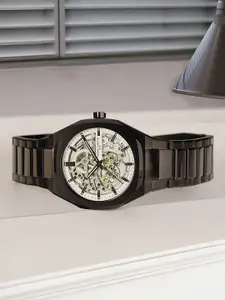 pierre cardin Men Dial & Stainless Steel Straps Analogue Multi Function Automatic Motion Powered Watch