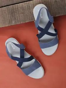 V-WALK Women Open Toe Flats