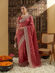 kasee Zari Silk Blend Saree